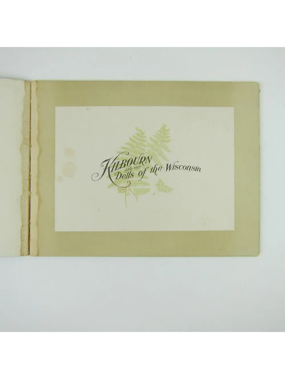 Chicago Milwaukee St. Paul Railway Book Kilbourn Dells of Wisconsin Antique 1907